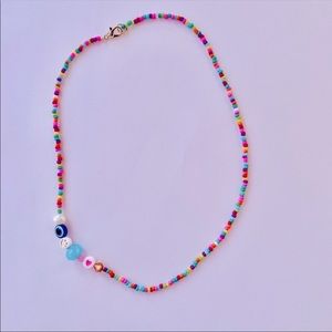 Multicolor Charm Necklace